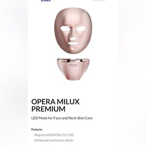Opera Milux LED Mask - Rose Gold
